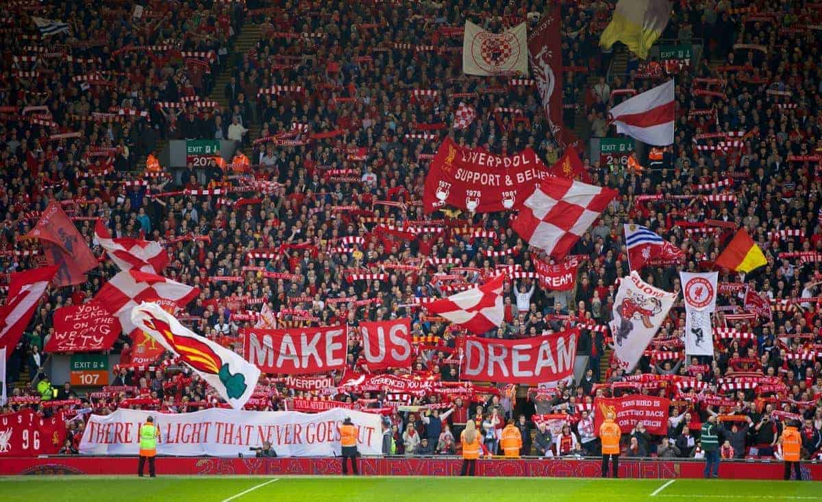 VIDEO Liverpool Fans Singing Youll Never Walk Alone [Liverpool.