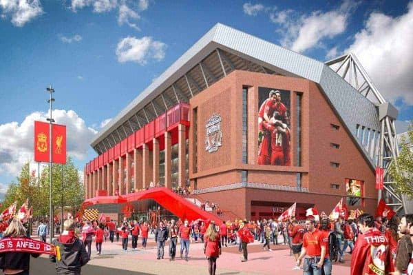 Main Stand Expansion / Redevelopment (Photo: Liverpool FC)
