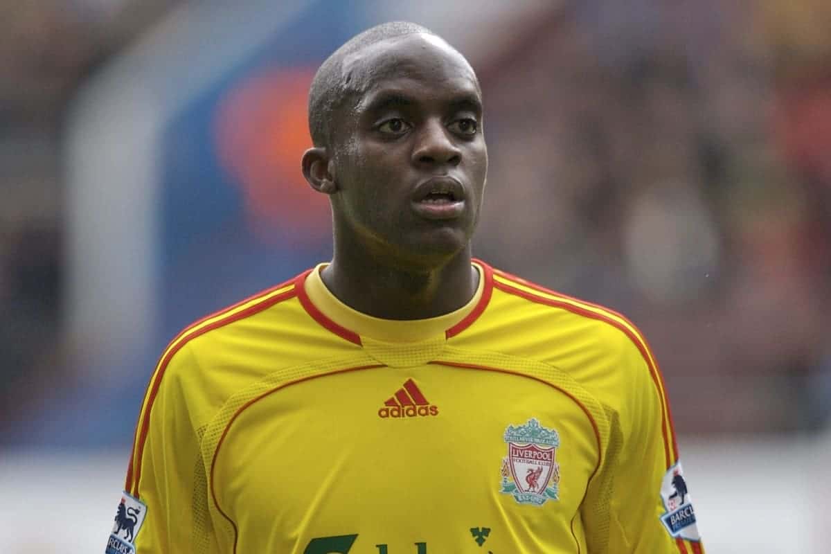 Birmingham, England - Sunday, March 3, 2007: Liverpool's Mohamed Sissoko in action against Aston Villa during the Premiership match at Villa Park. (Pic by David Rawcliffe/Propaganda)