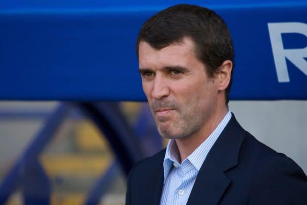 BOLTON, ENGLAND - Saturday, May 3, 2008: Sunderland's manager Roy Keane during the Premiership match at the Reebok Stadium. (Photo by David Rawcliffe/Propaganda)