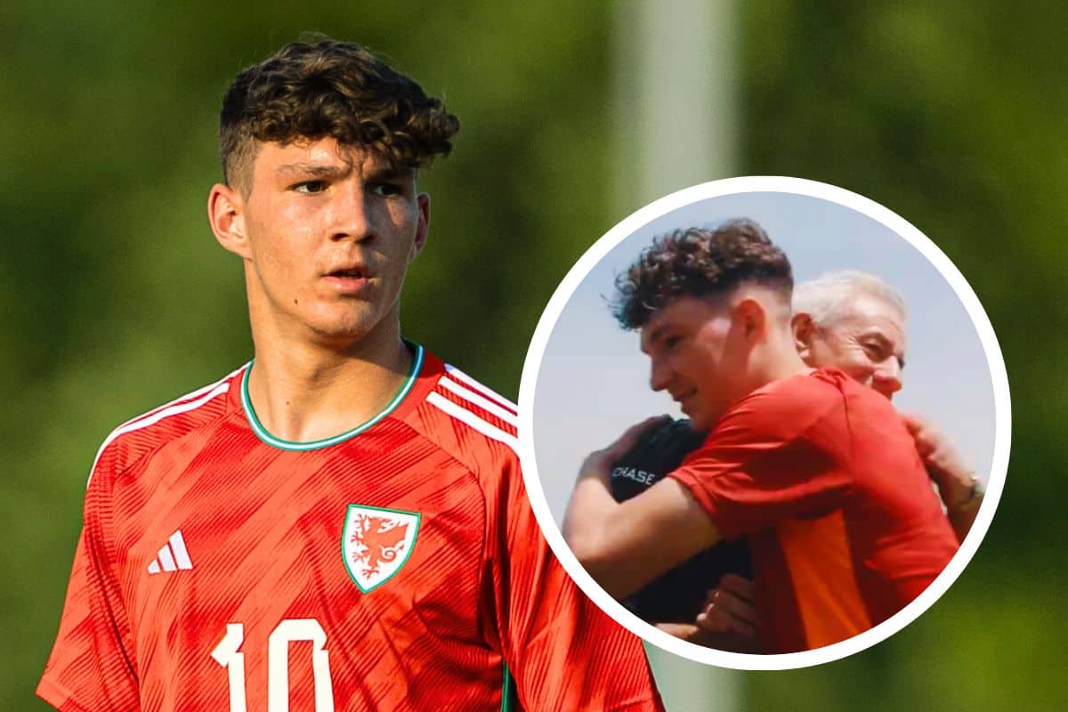Liverpool legend teases Lewis Koumas as he shows off incredible shot ‘like Bale!’  – Liverpool FC