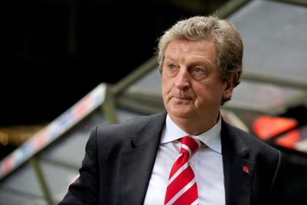 NEWCASTLE, ENGLAND - Saturday, December 11, 2010: Liverpool's manager Roy Hodgson before his side's embarrassing 3-1 defeat to Newcastle United during the Premiership match at St James' Park. (Photo by: David Rawcliffe/Propaganda)