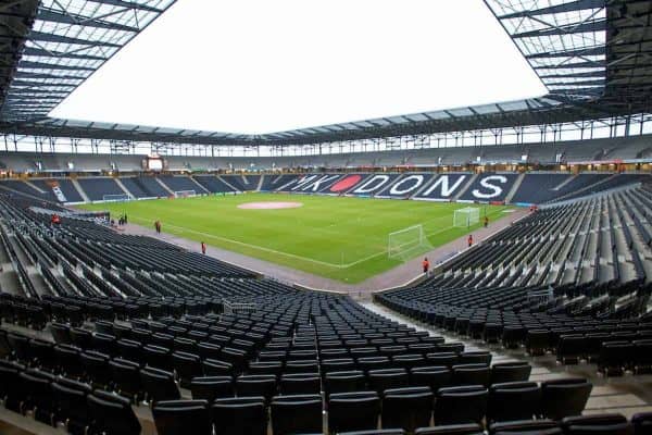 MILTON KEYNES, ENGLAND - Saturday, January 15, 2011: General view of Stadium MK during the Football League One match. (Photo by Gareth Davies/Propaganda)