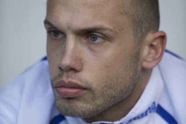 NEWCASTLE, ENGLAND - Saturday, March 5, 2011: Everton's substitute John Heitinga during the Premiership match against Newcastle United at St. James' Park. (Photo by David Rawcliffe/Propaganda)