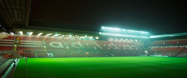 LIVERPOOL, ENGLAND - Friday, December 30, 2011: A general view of Liverpool's Anfield stadium before the Premiership match Newcastle United at Anfield. (Pic by David Rawcliffe/Propaganda)