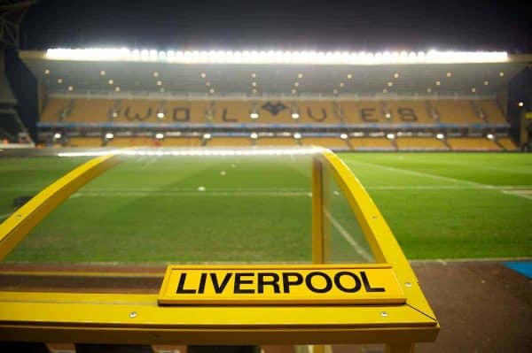 WOLVERHAMPTON, ENGLAND - Tuesday, January 31, 2012: A general view of Molineux, the home of Wolverhampton Wanderers, before the Premiership match against Liverpool. (Pic by David Rawcliffe/Propaganda)