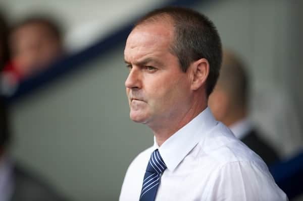 WEST BROMWICH, ENGLAND - Saturday, August 18, 2012: West Bromwich Albion's manager Steve Clarke during the opening Premiership match of the season against Liverpool at the Hawthorns. (Pic by David Rawcliffe/Propaganda)