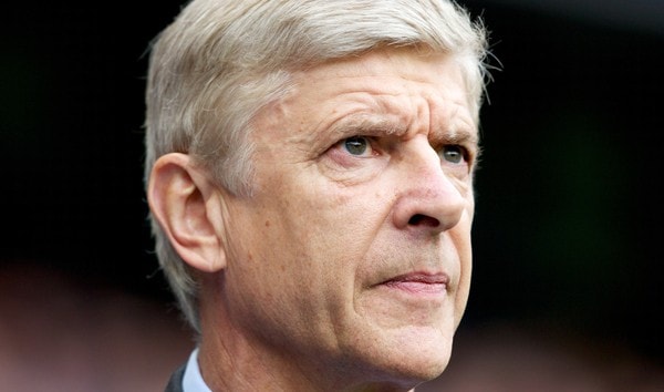 MANCHESTER, ENGLAND - Sunday, September 23, 2012: Arsenal's manager Arsène Wenger before the Premiership match against Manchester City at the City of Manchester Stadium. (Pic by Vegard Grott/Propaganda)