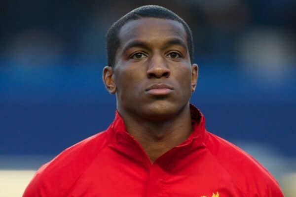 LONDON, ENGLAND - Sunday, November 11, 2012: Liverpool's Andre Wisdom before the Premiership match against Chelsea at Stamford Bridge. (Pic by David Rawcliffe/Propaganda)