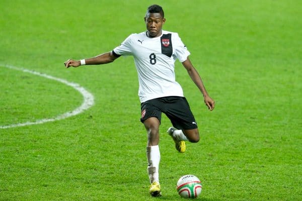 SWANSEA, WALES - Wednesday, February 6, 2013: Austria's David Alaba in action against Wales during the International Friendly at the Liberty Stadium. (Pic by Tom Hevezi/Propaganda)