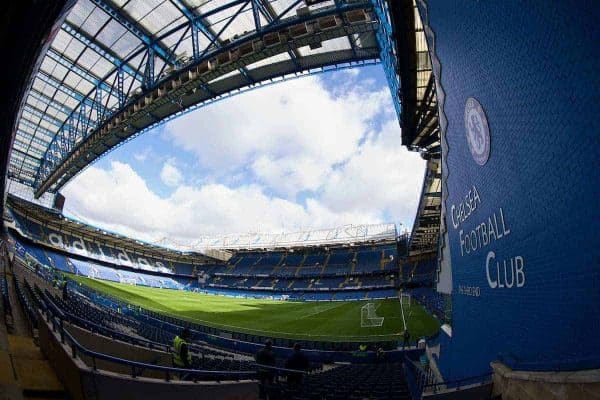 LONDON, ENGLAND - Saturday, February 22, 2014: A general view of Chelsea's Stamford Bridge before the Premiership match against Everton at Stamford Bridge. (Pic by David Rawcliffe/Propaganda)