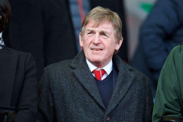 LIVERPOOL, ENGLAND - Saturday, January 31, 2015: Liverpool's non-executive director Kenny Dalglish before the Premier League match against West Ham United at Anfield. (Pic by David Rawcliffe/Propaganda)