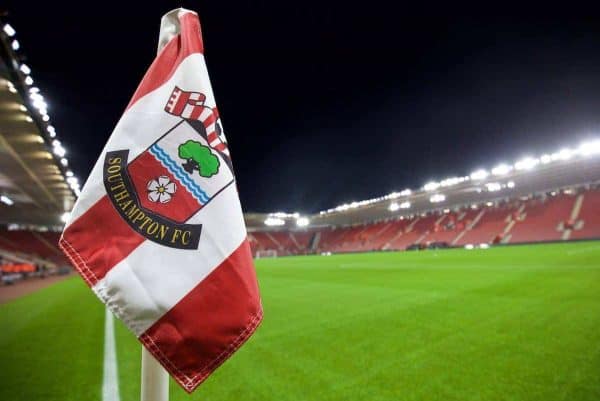 SOUTHAMPTON, ENGLAND - Wednesday, December 2, 2015: A general view of Southampton's St. Mary's Stadium before the Football League Cup Quarter-Final match against Liverpool. (Pic by David Rawcliffe/Propaganda)