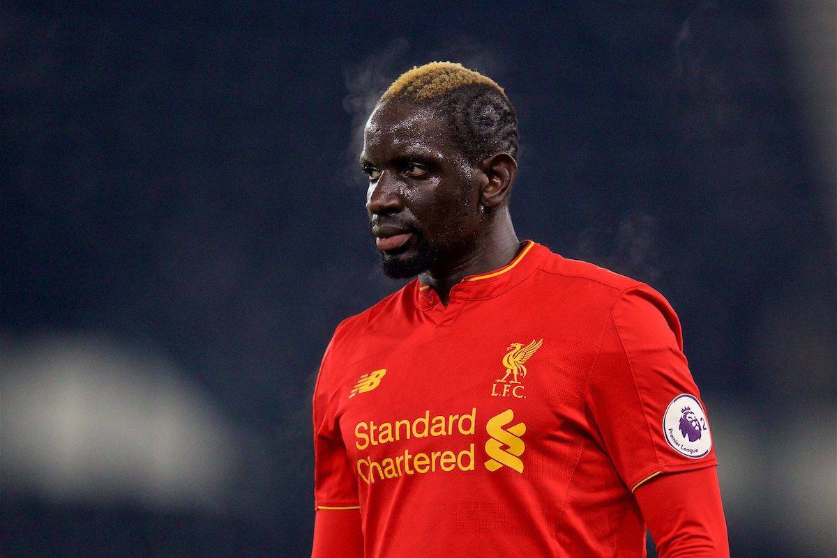 DERBY, ENGLAND - Monday, November 28, 2016: Liverpool's Mamadou Sakho in action against Derby County during the FA Premier League 2 Under-23 match at Pride Park. (Pic by David Rawcliffe/Propaganda)