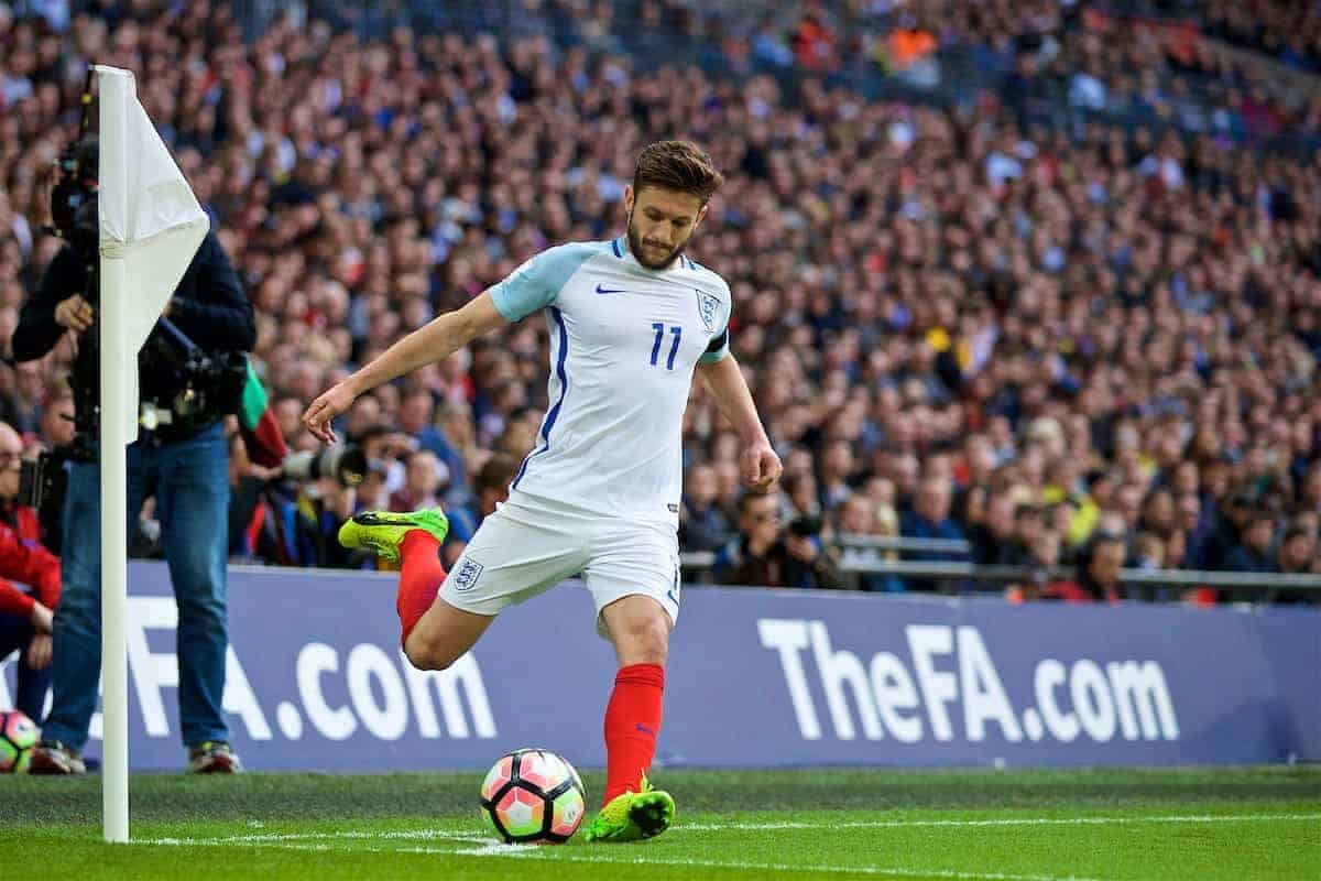 Adam Lallana, England National Team (Pic by David Rawcliffe/Propaganda)