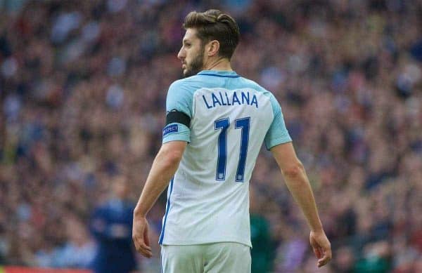 Adam Lallana, England National Team (Pic by David Rawcliffe/Propaganda)