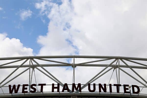 LONDON, ENGLAND - Saturday, April 22, 2017: A general view of the London Stadium, home of West Ham United, pictured before the FA Premier League match against Everton. (Pic by David Rawcliffe/Propaganda)