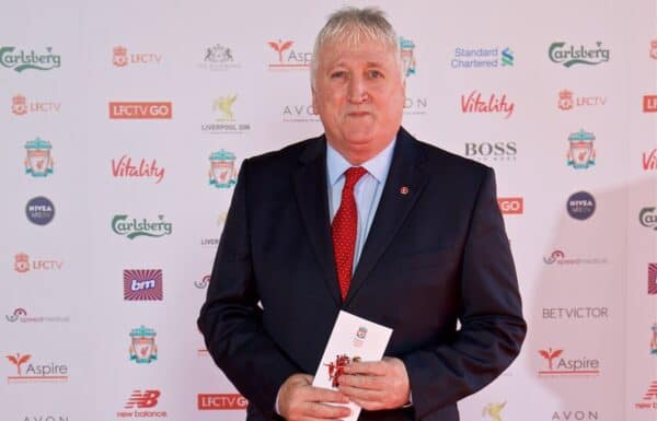 LIVERPOOL, ENGLAND - Tuesday, May 9, 2017: Former Liverpool player David Johnson arrives on the red carpet for the Liverpool FC Players' Awards 2017 at Anfield. (Pic by David Rawcliffe/Propaganda)