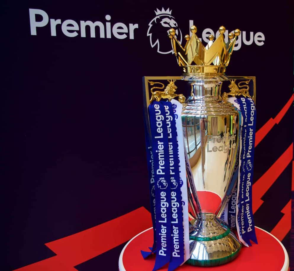 Premier League trophy, general (Pic by David Rawcliffe/Propaganda)