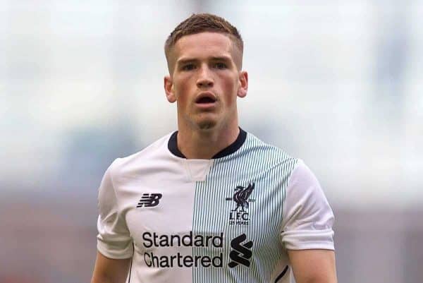DUBLIN, REPUBLIC OF IRELAND - Saturday, August 5, 2017: Liverpool's Ryan Kent during a preseason friendly match between Athletic Club Bilbao and Liverpool at the Aviva Stadium. (Pic by David Rawcliffe/Propaganda)