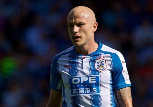 HUDDERSFIELD, ENGLAND - Saturday, August 26, 2017: Huddersfield Town's Aaron Mooy during the FA Premier League match between Huddersfield Town and Southampton at the John Smith's Stadium. (Pic by David Rawcliffe/Propaganda)