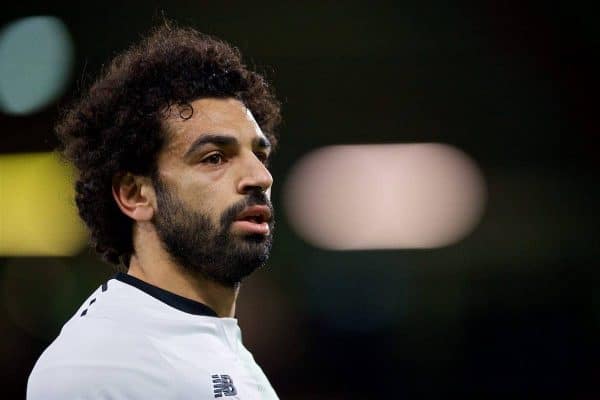 BOURNEMOUTH, ENGLAND - Sunday, December 17, 2017: Liverpool's Mohamed Salah during the FA Premier League match between AFC Bournemouth and Liverpool at the Vitality Stadium. (Pic by David Rawcliffe/Propaganda)