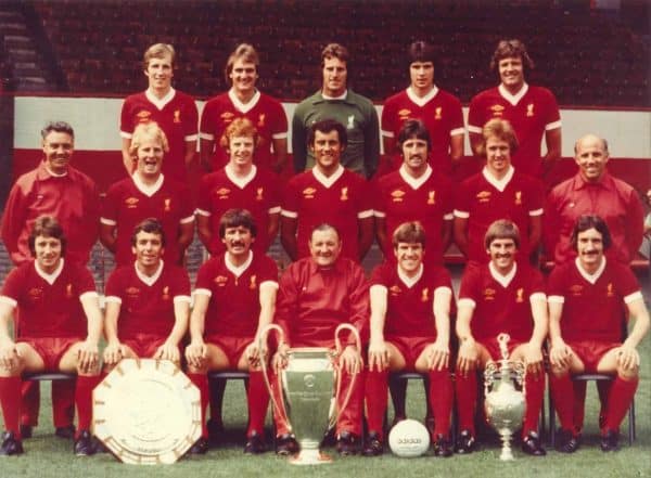 Liverpool FC squad photo season 1977/78 - 1970s