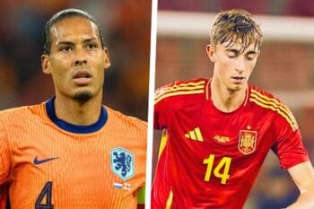 Van Dijk, Dean Huijsen collage