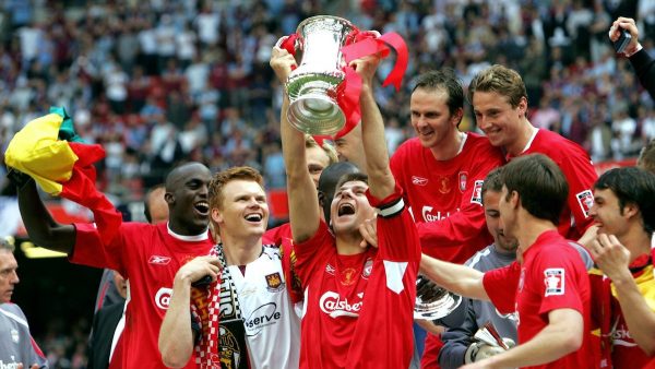 Gerrard, FA Cup Final 2006, Cardiff (Nick Potts/PA)