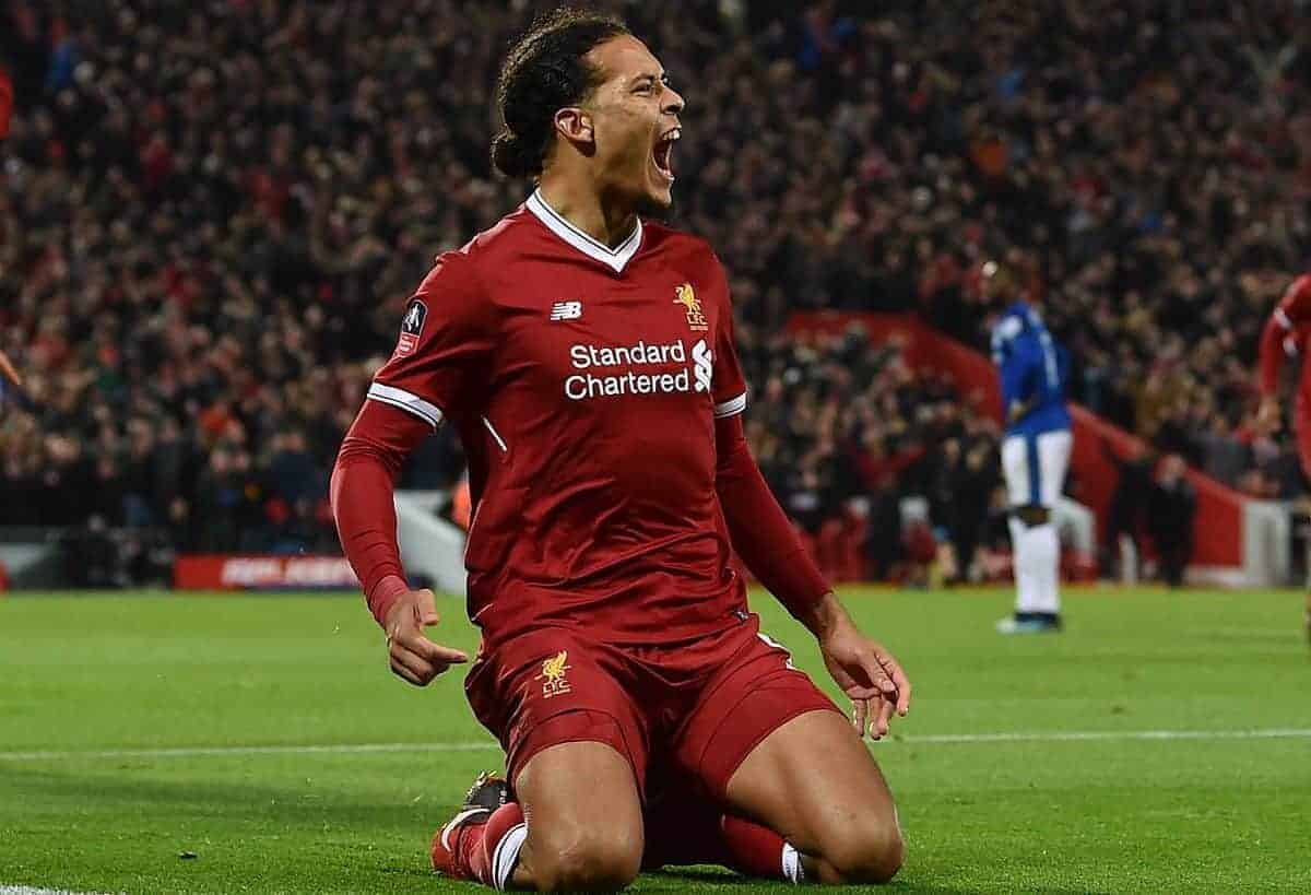 When Virgil van Dijk broke a 117-year record in the Merseyside