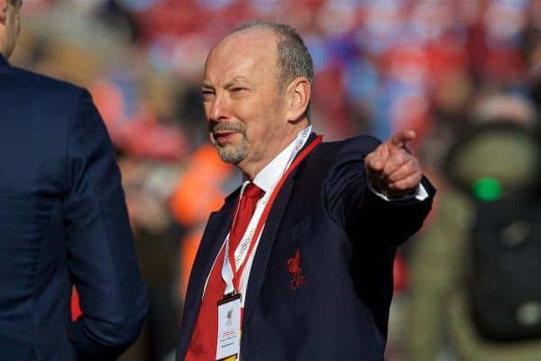 LIVERPOOL, ENGLAND - Saturday, February 24, 2018: Liverpool's chief executive officer Peter Moore before the FA Premier League match between Liverpool FC and West Ham United FC at Anfield. (Pic by David Rawcliffe/Propaganda)