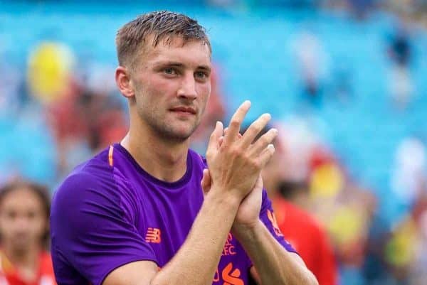 CHARLOTTE, USA - Sunday, July 22, 2018: Liverpool's Nathaniel Phillips after a preseason International Champions Cup match between Borussia Dortmund and Liverpool FC at the Bank of America Stadium. (Pic by David Rawcliffe/Propaganda)