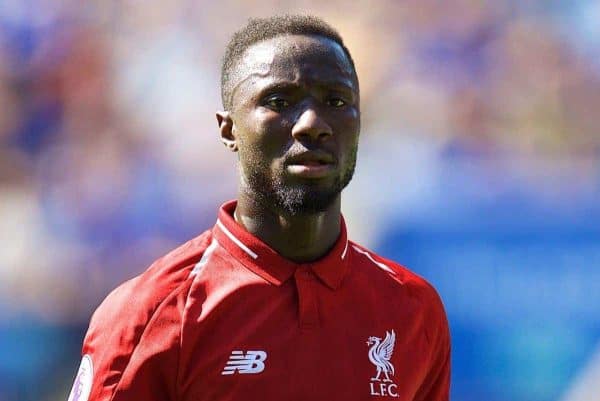 LEICESTER, ENGLAND - Saturday, September 1, 2018: Liverpool's Naby Keita during the FA Premier League match between Leicester City and Liverpool at the King Power Stadium. (Pic by David Rawcliffe/Propaganda)