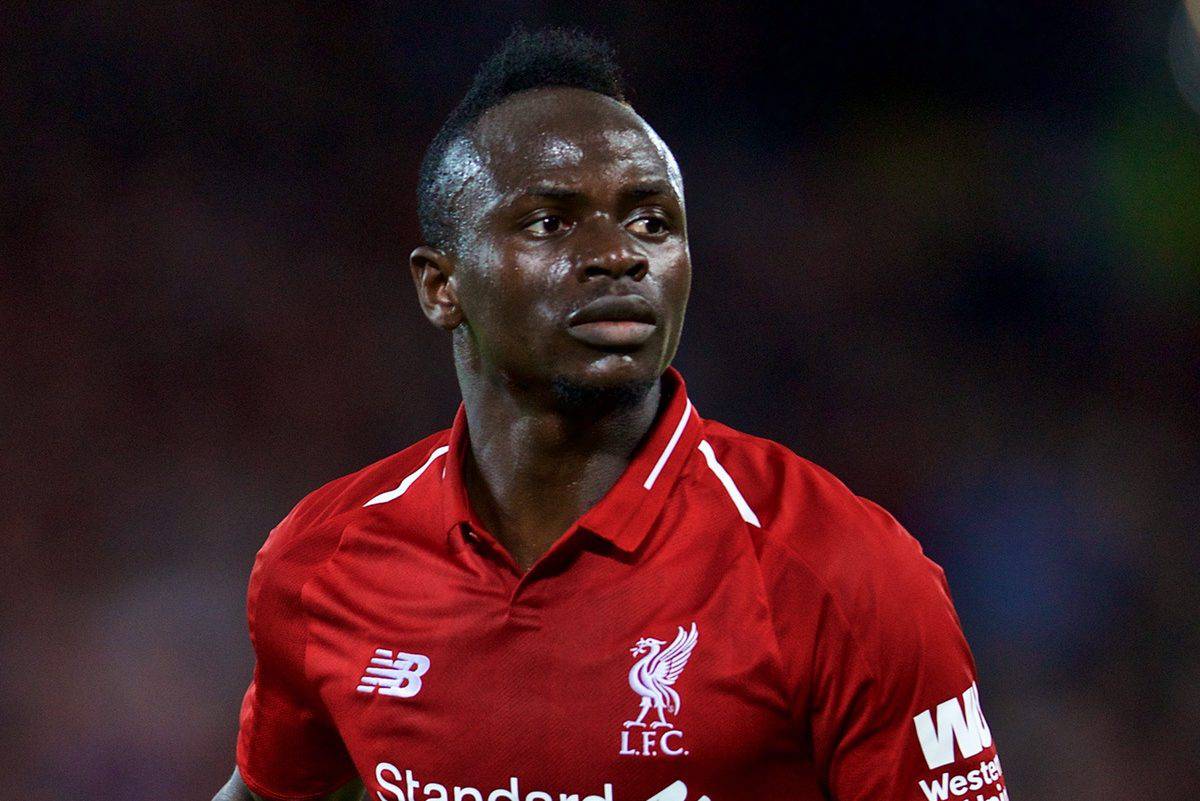 LIVERPOOL, ENGLAND - Wednesday, September 26, 2018: Liverpool's Sadio Mane during the Football League Cup 3rd Round match between Liverpool FC and Chelsea FC at Anfield. (Pic by David Rawcliffe/Propaganda)
