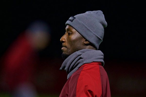 LIVERPOOL, ENGLAND - Monday, December 10, 2018: Liverpool's Naby Keita during a training session at Melwood Training Ground ahead of the UEFA Champions League Group C match between Liverpool FC and SSC Napoli. (Pic by David Rawcliffe/Propaganda)