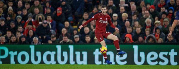 Andy Robertson, probably the best left back in the world. (Pic by David Rawcliffe/Propaganda)