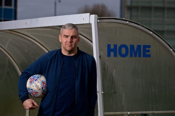 WALLASEY, ENGLAND - Thursday, December 27, 2018: Tranmere Rovers' player Steve McNulty poses for a portrait at the club's training campus in Wallasey ahead of the FA Cup 3rd Round match against Tottenham Hotspur. (Pic by David Rawcliffe/Propaganda)