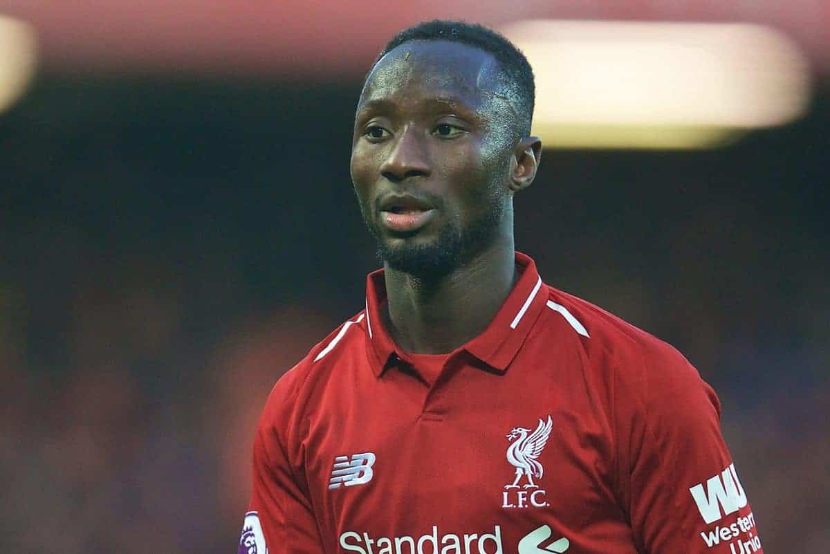 LIVERPOOL, ENGLAND - Saturday, February 9, 2019: Liverpool's Naby Keita during the FA Premier League match between Liverpool FC and AFC Bournemouth at Anfield. (Pic by David Rawcliffe/Propaganda)