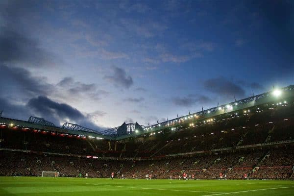 MANCHESTER, ENGLAND - Saturday, October 19, 2019: A general view during the FA Premier League match between Manchester United FC and Liverpool FC at Old Trafford. (Pic by David Rawcliffe/Propaganda)