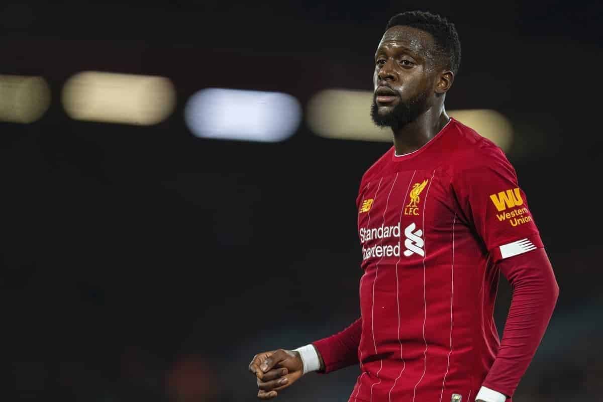 LIVERPOOL, ENGLAND - Wednesday, December 4, 2019: Liverpool's Divock Origi during the FA Premier League match between Liverpool FC and Everton FC, the 234th Merseyside Derby, at Anfield. (Pic by David Rawcliffe/Propaganda)