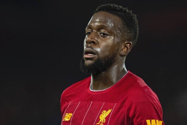 LIVERPOOL, ENGLAND - Wednesday, December 4, 2019: Liverpool's Divock Origi during the FA Premier League match between Liverpool FC and Everton FC, the 234th Merseyside Derby, at Anfield. (Pic by David Rawcliffe/Propaganda)