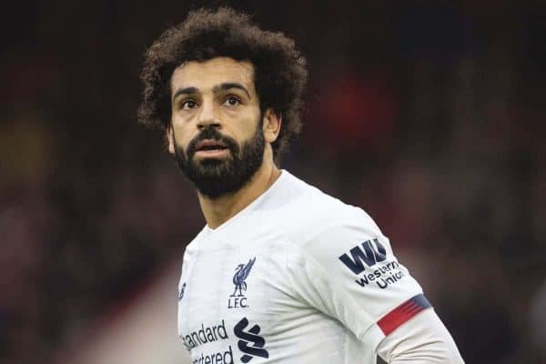 BOURNEMOUTH, ENGLAND - Saturday, December 7, 2019: Liverpool's Mohamed Salah during the FA Premier League match between AFC Bournemouth and Liverpool FC at the Vitality Stadium. (Pic by David Rawcliffe/Propaganda)