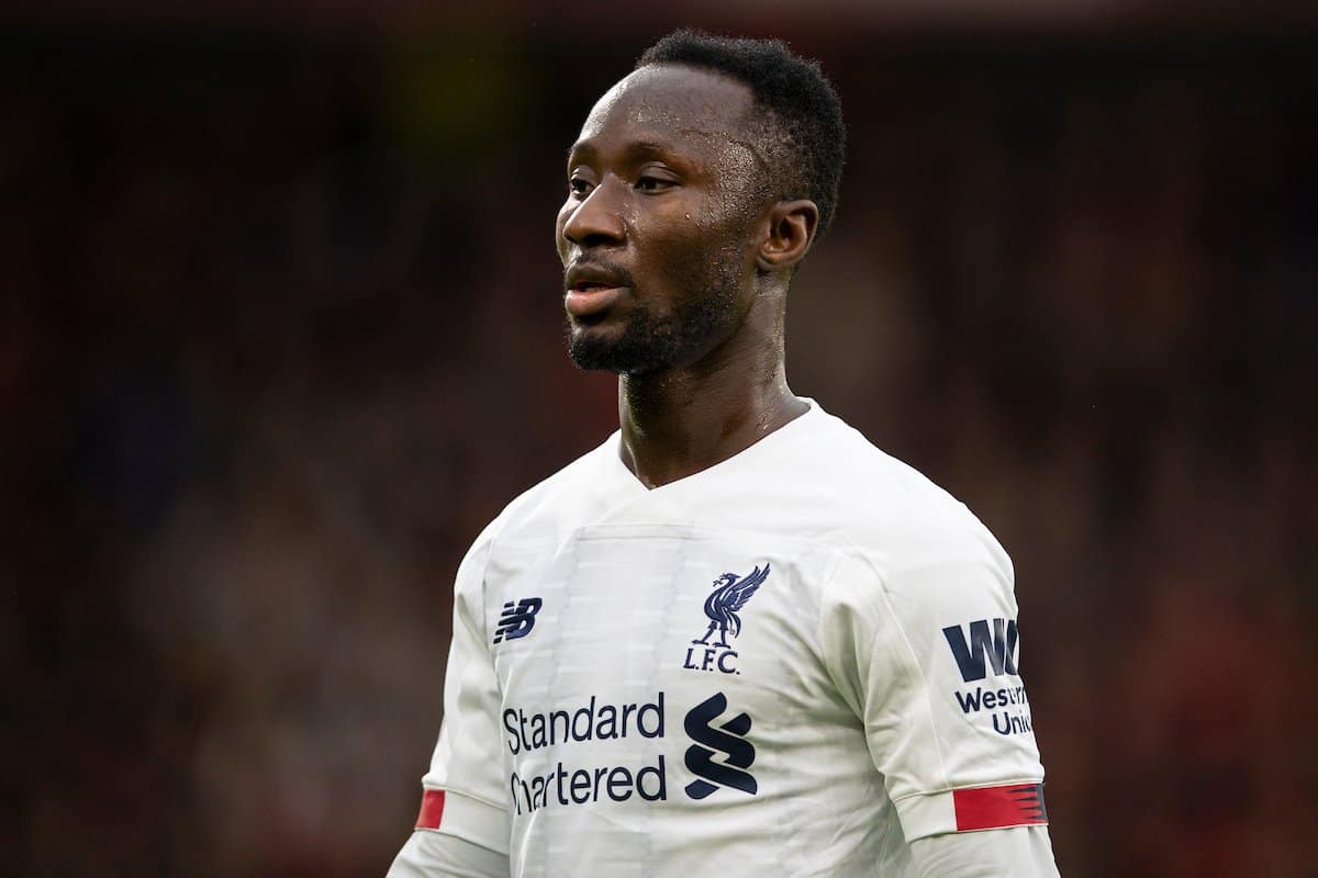 BOURNEMOUTH, ENGLAND - Saturday, December 7, 2019: Liverpool's Naby Keita during the FA Premier League match between AFC Bournemouth and Liverpool FC at the Vitality Stadium. (Pic by David Rawcliffe/Propaganda)