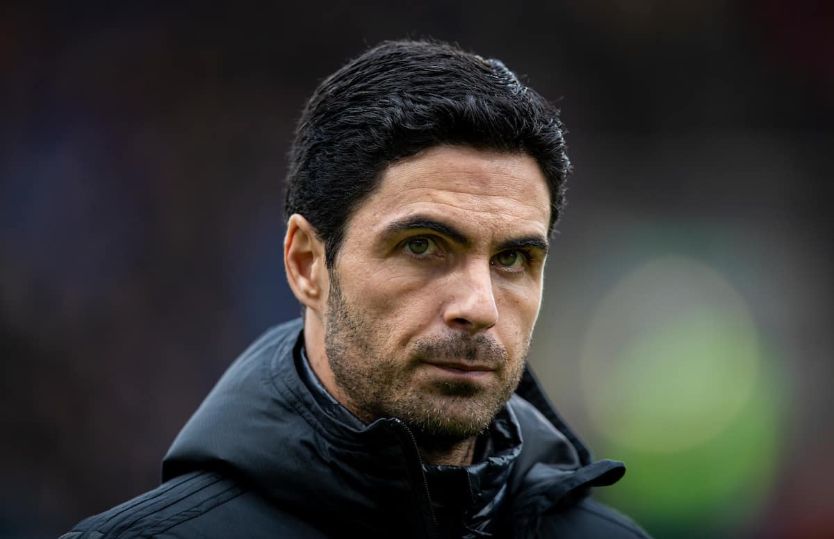 BURNLEY, ENGLAND - Sunday, February 2, 2020: Arsenal's manager Mikel Arteta pictured before the FA Premier League match between Burnley FC and Arsenal FC at Turf Moor. (Pic by David Rawcliffe/Propaganda)