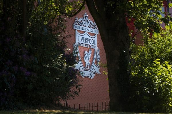 LIVERPOOL, ENGLAND - Monday, June 1, 2020: A general view of Anfield stadium from Stanley Park. (Pic by David Rawcliffe/Propaganda)