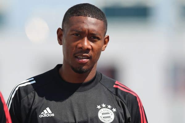 MUNICH, GERMANY - Friday, August 7, 2020: David Alaba during a Bayern Munich training session at the Saebener Strasse training ground ahead of the UEFA Champions League round of 16 second leg match against Chelsea FC. (Photo by M. Donato/FC Bayern Munich)