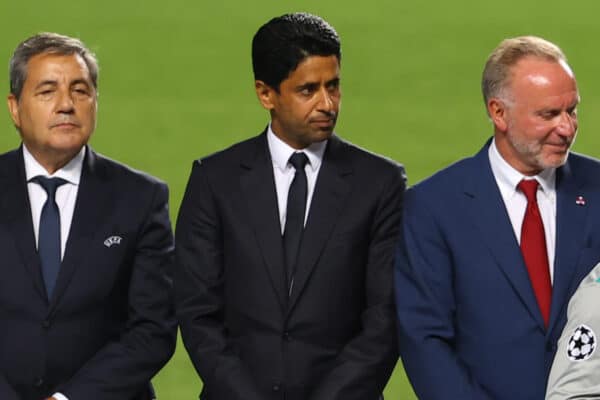 Nasser Al-Khelaifi, chairman of Qatar Sports Investments and president of PSG. (Credit: ©UEFA)