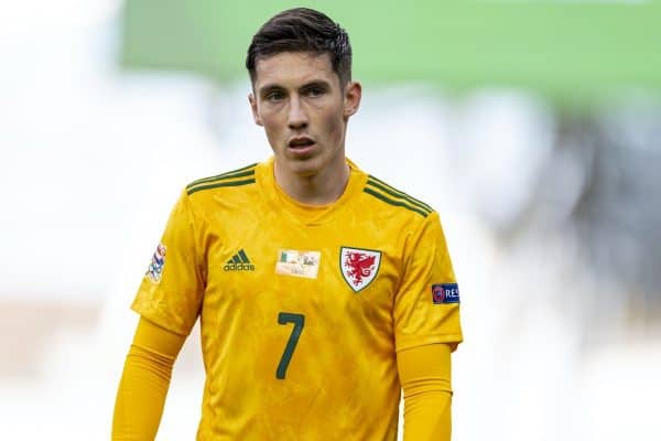 DUBLIN, REPUBLIC OF IRELAND - Sunday, October 11, 2020: Wales' Harry Wilson during the UEFA Nations League Group Stage League B Group 4 match between Republic of Ireland and Wales at the Aviva Stadium. The game ended in a 0-0 draw. (Pic by David Rawcliffe/Propaganda)