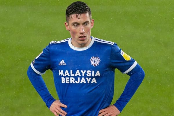 STOKE-ON-TRENT, ENGLAND - Tuesday, December 8, 2020: Cardiff City's Harry Wilson during the Football League Championship match between Stoke City FC and Cardiff City FC at the Bet365 Stadium. Cardiff City won 2-1. (Pic by David Rawcliffe/Propaganda)