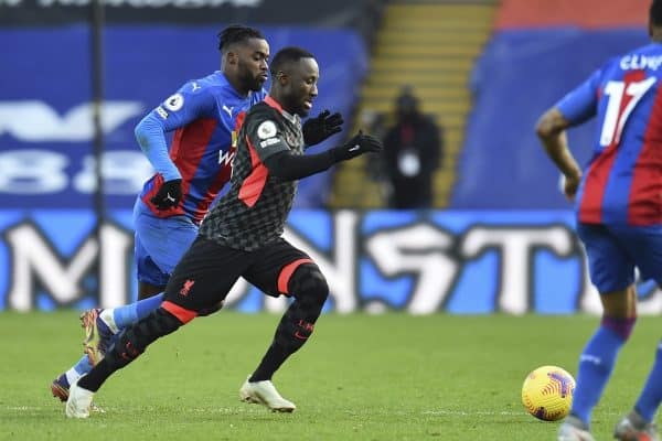 LONDON, ENGLAND - Saturday, December 19, 2020: Liverpool's Naby Keita during the FA Premier League match between Crystal Palace FC and Liverpool FC at Selhurst Park. (Pic by David Rawcliffe/Propaganda)